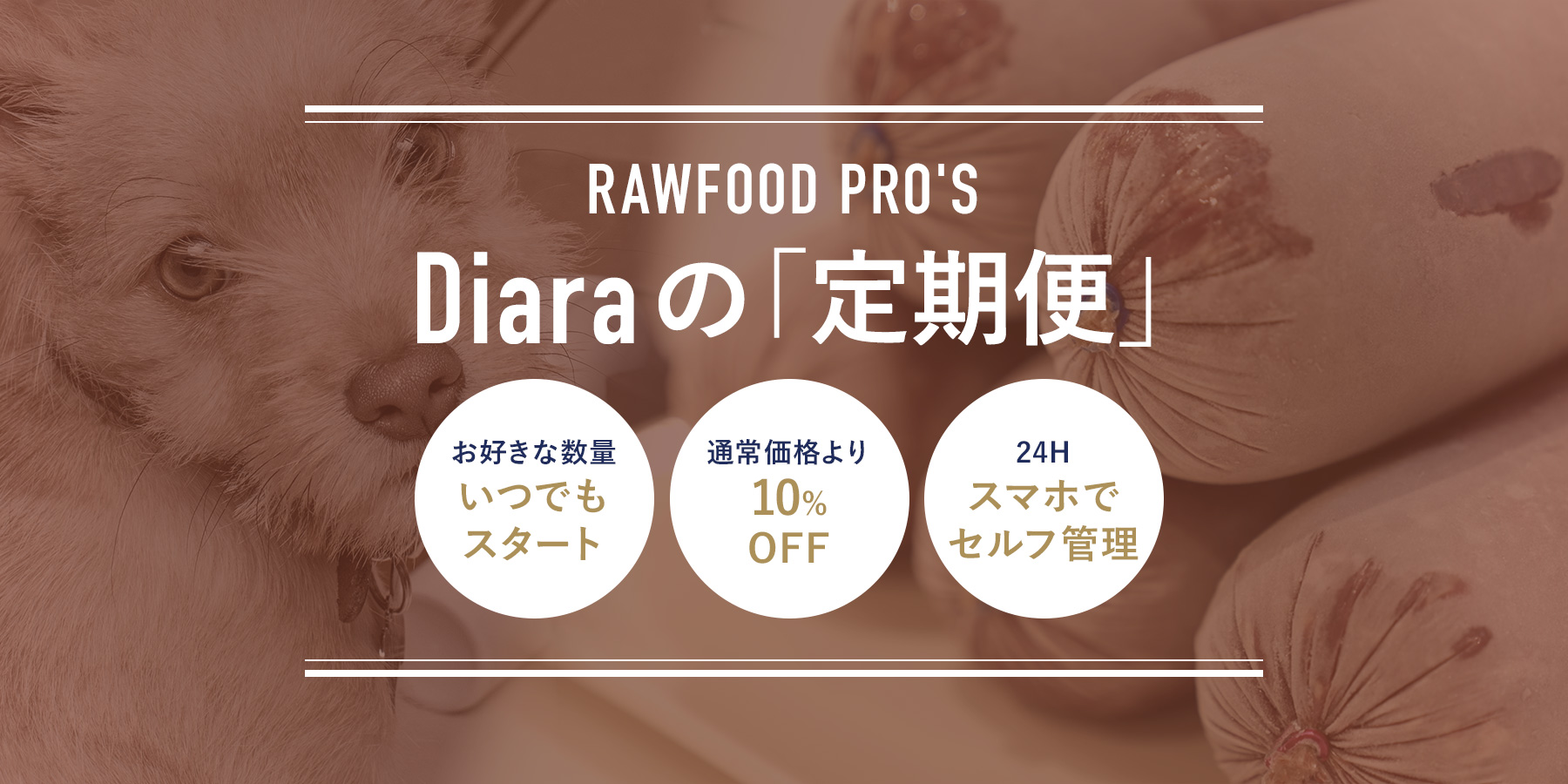 RAWFOOD PRO'S Diaraの「定期便」